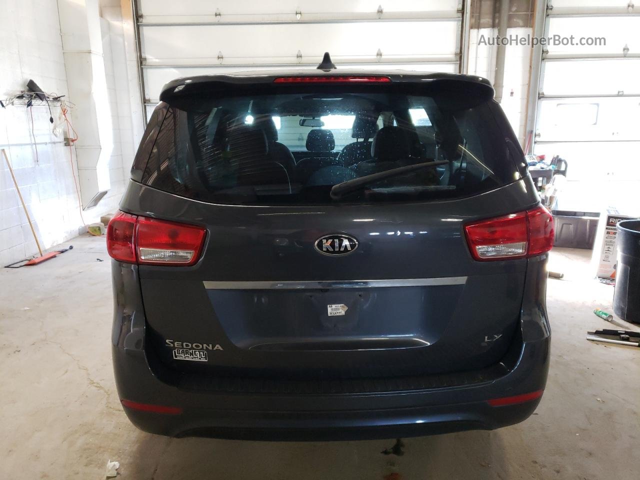 2017 Kia Sedona Lx Charcoal vin: KNDMB5C1XH6293797