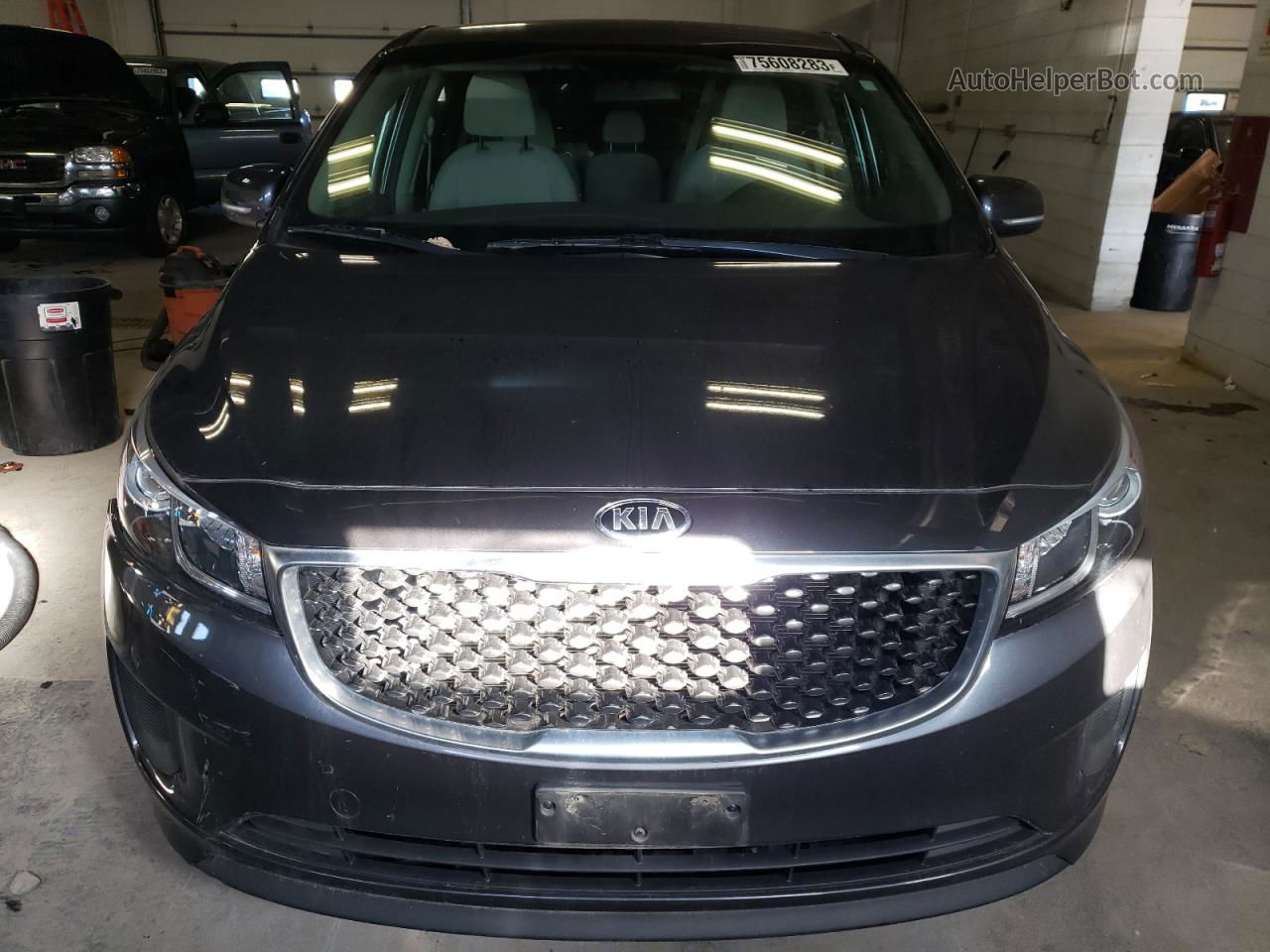 2017 Kia Sedona Lx Угольный vin: KNDMB5C1XH6293797