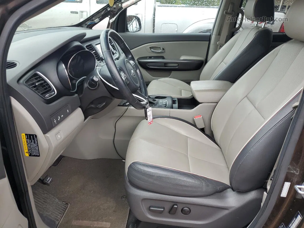 2017 Kia Sedona Lx Угольный vin: KNDMB5C1XH6324997