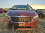 2017 Kia Sedona Lx Burgundy vin: KNDMB5C1XH6326992