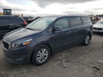 2017 Kia Sedona Lx Gray vin: KNDMB5C1XH6334493