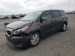 2017 Kia Sedona Lx Коричневый vin: KNDMB5C1XH6337183