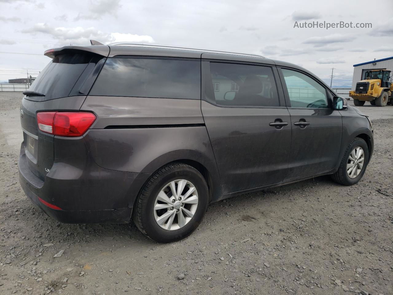 2017 Kia Sedona Lx Brown vin: KNDMB5C1XH6337183