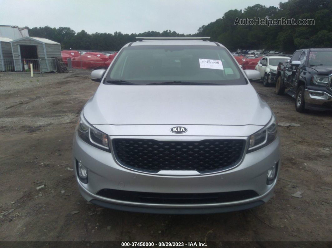 2017 Kia Sedona Ex Silver vin: KNDMC5C11H6260832