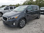 2017 Kia Sedona Ex Charcoal vin: KNDMC5C11H6319300