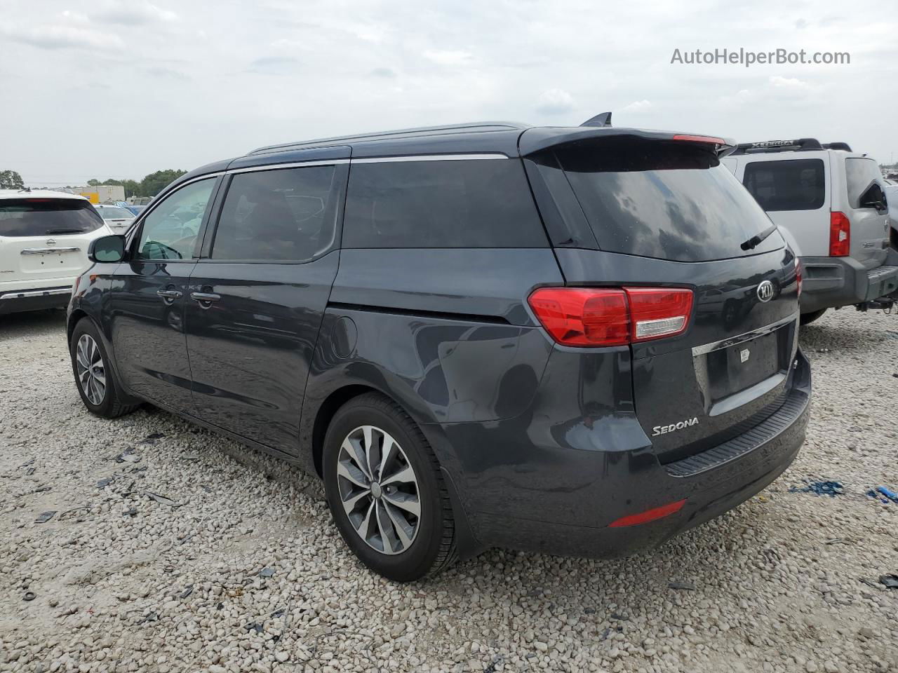 2017 Kia Sedona Ex Charcoal vin: KNDMC5C11H6319300