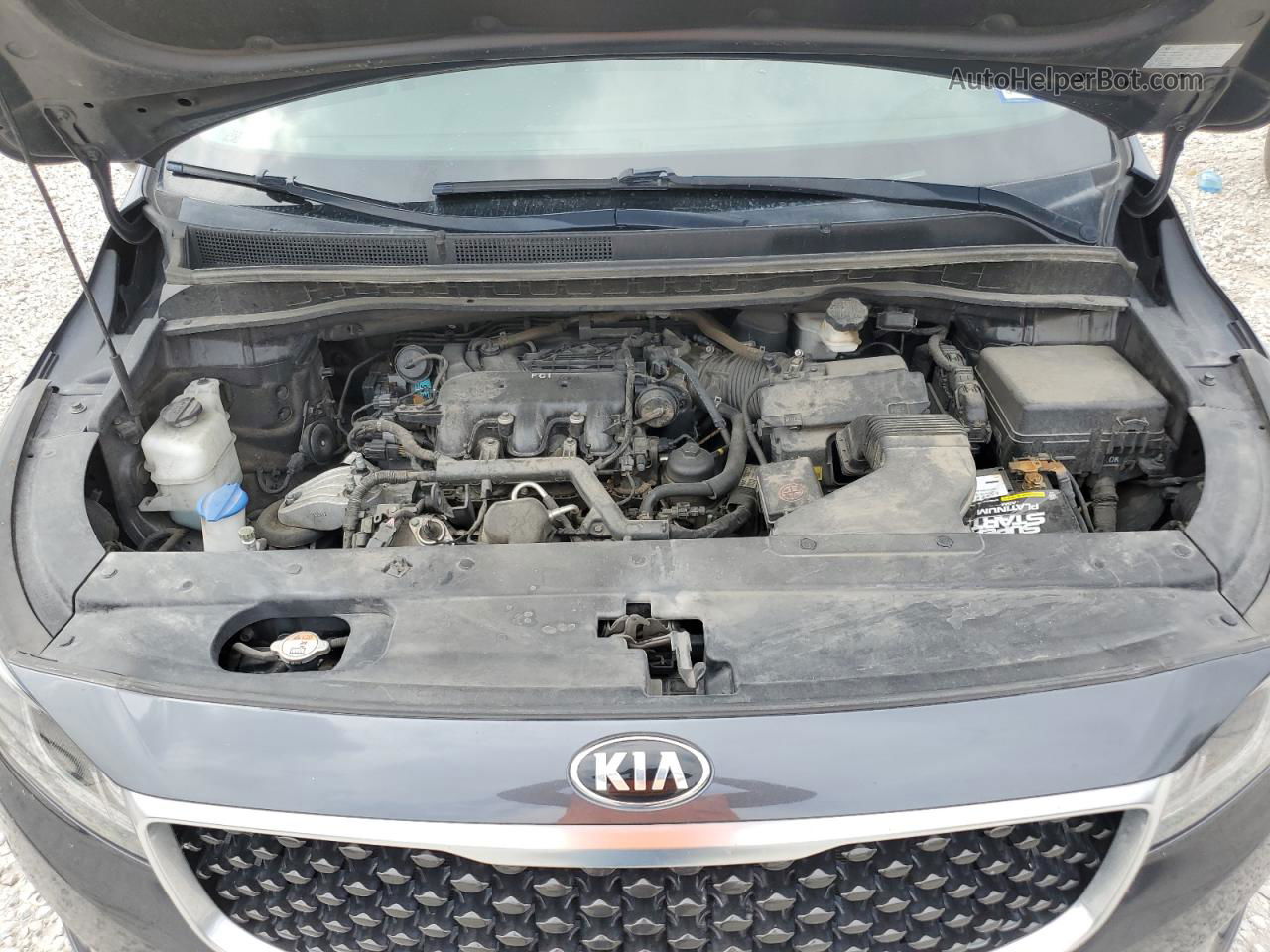 2017 Kia Sedona Ex Charcoal vin: KNDMC5C11H6319300