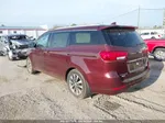 2017 Kia Sedona Sx Burgundy vin: KNDMC5C15H6269923