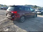 2017 Kia Sedona Sx Burgundy vin: KNDMC5C15H6269923