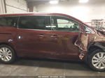 2017 Kia Sedona Ex Maroon vin: KNDMC5C15H6273941