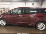 2017 Kia Sedona Ex Maroon vin: KNDMC5C15H6273941