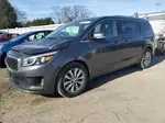 2017 Kia Sedona Ex Gray vin: KNDMC5C16H6263211