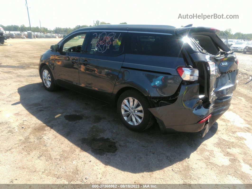 2017 Kia Sedona Ex Gray vin: KNDMC5C17H6343245