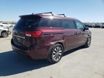 2017 Kia Sedona Ex Burgundy vin: KNDMC5C18H6343884