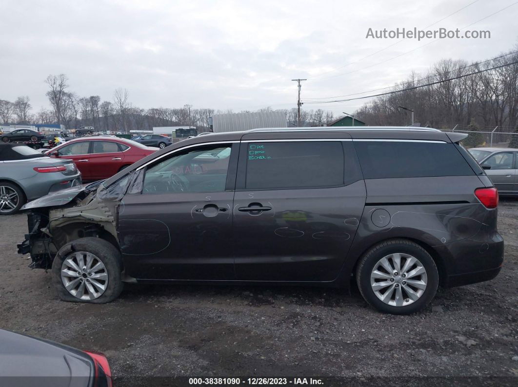 2017 Kia Sedona Ex Black vin: KNDMC5C19H6257242