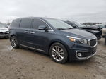 2017 Kia Sedona Sxl Blue vin: KNDME5C11H6274353