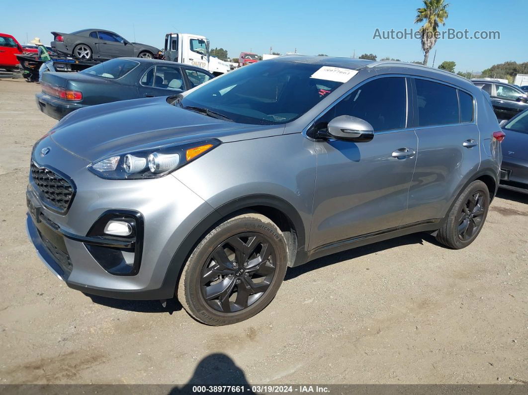 2020 Kia Sportage S Silver vin: KNDP63AC0L7738187