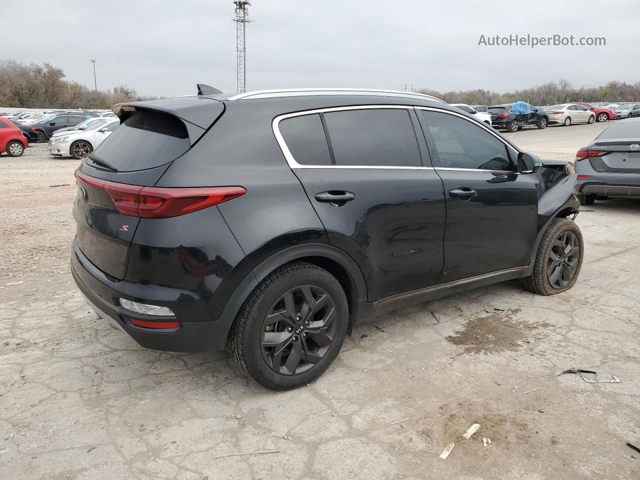 2020 Kia Sportage S Black vin: KNDP63AC0L7782853