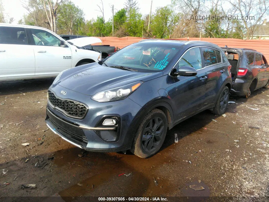 2020 Kia Sportage S Blue vin: KNDP63AC4L7733882