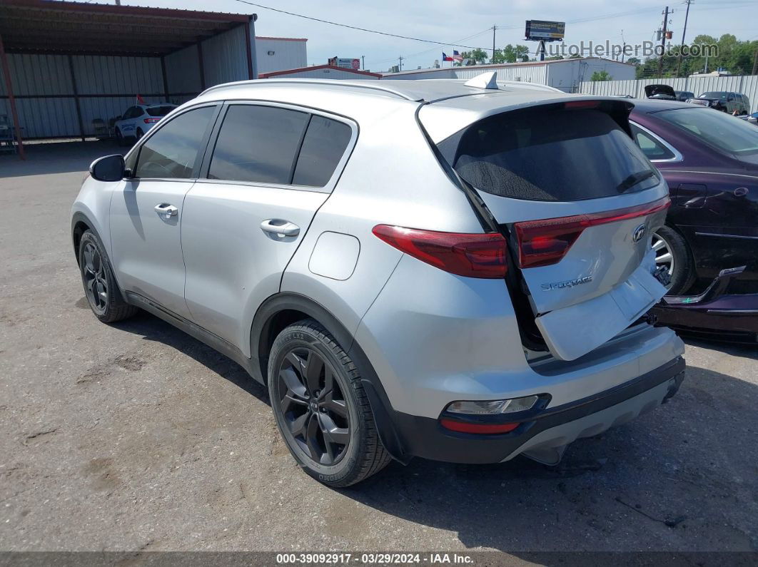 2020 Kia Sportage S Silver vin: KNDP63AC7L7654836