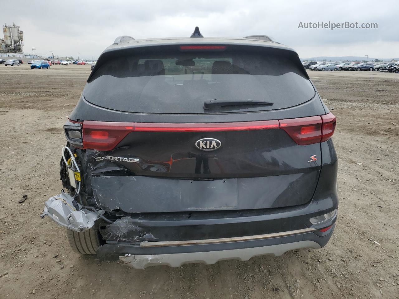 2020 Kia Sportage S Черный vin: KNDP63AC7L7744262