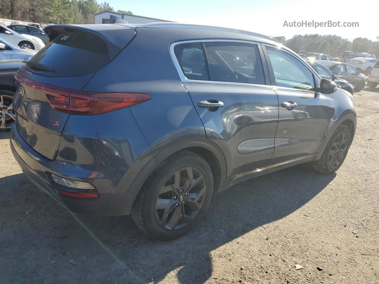 2020 Kia Sportage S Blue vin: KNDP63AC8L7648155