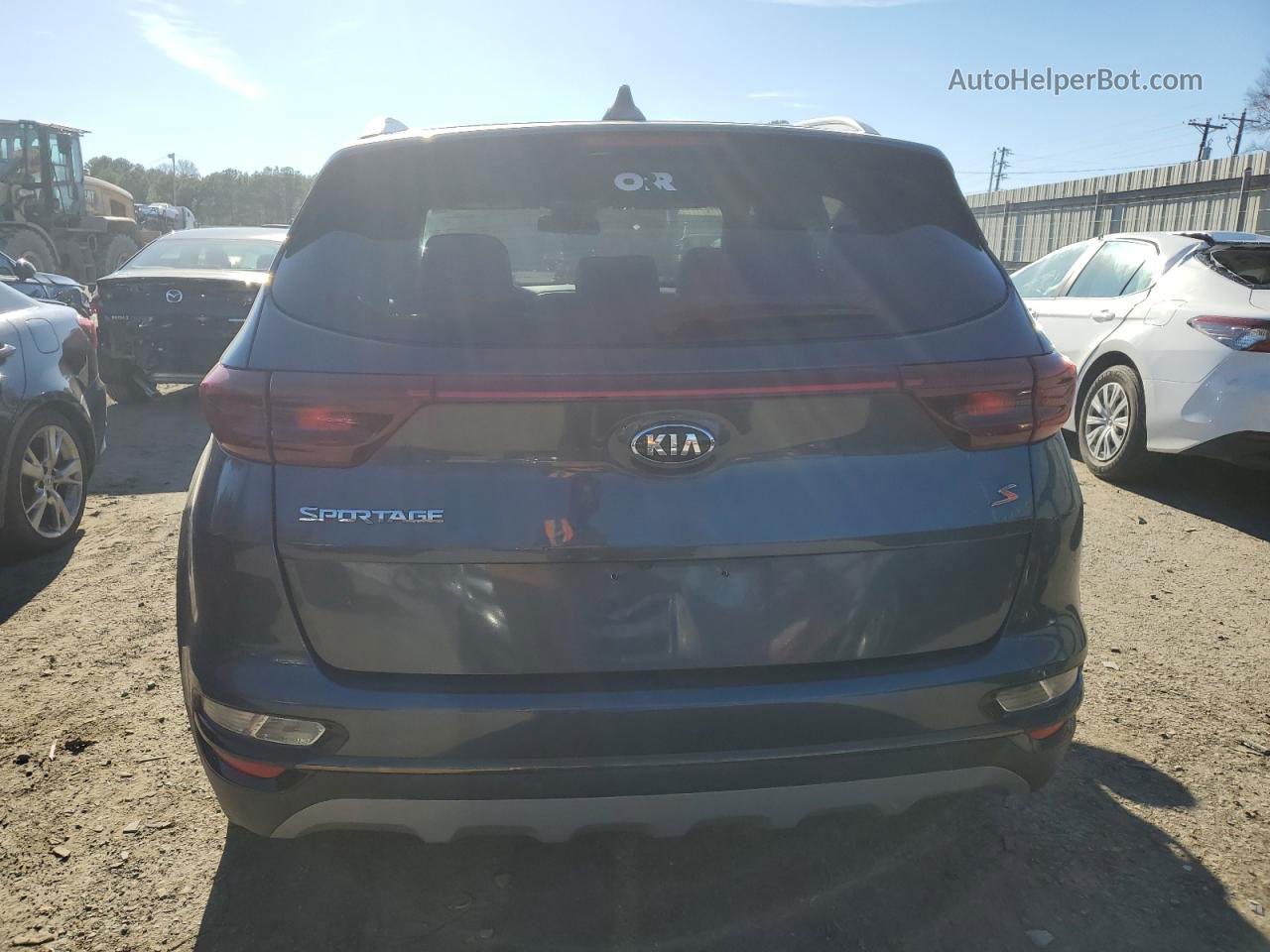 2020 Kia Sportage S Blue vin: KNDP63AC8L7648155