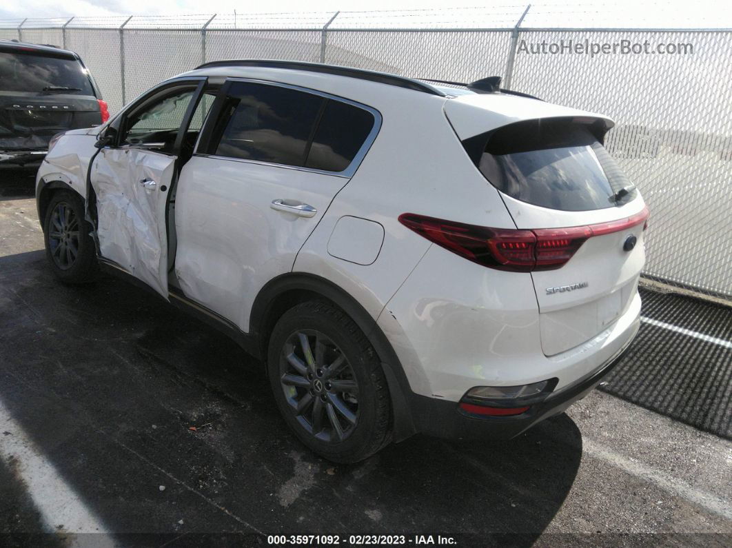 2020 Kia Sportage S White vin: KNDP63AC8L7744383