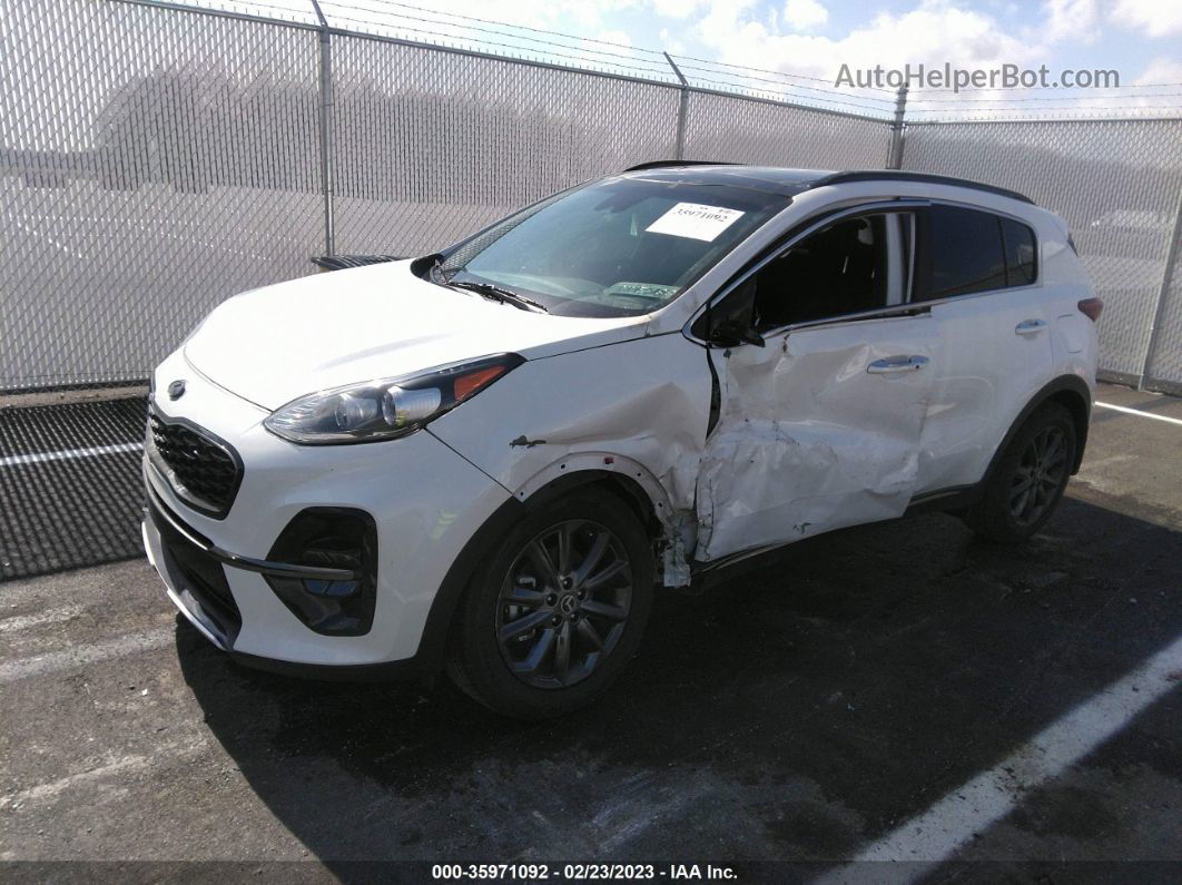 2020 Kia Sportage S White vin: KNDP63AC8L7744383