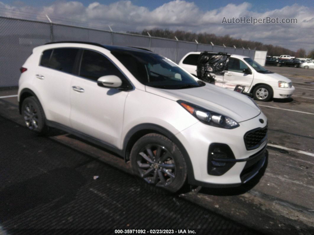 2020 Kia Sportage S White vin: KNDP63AC8L7744383