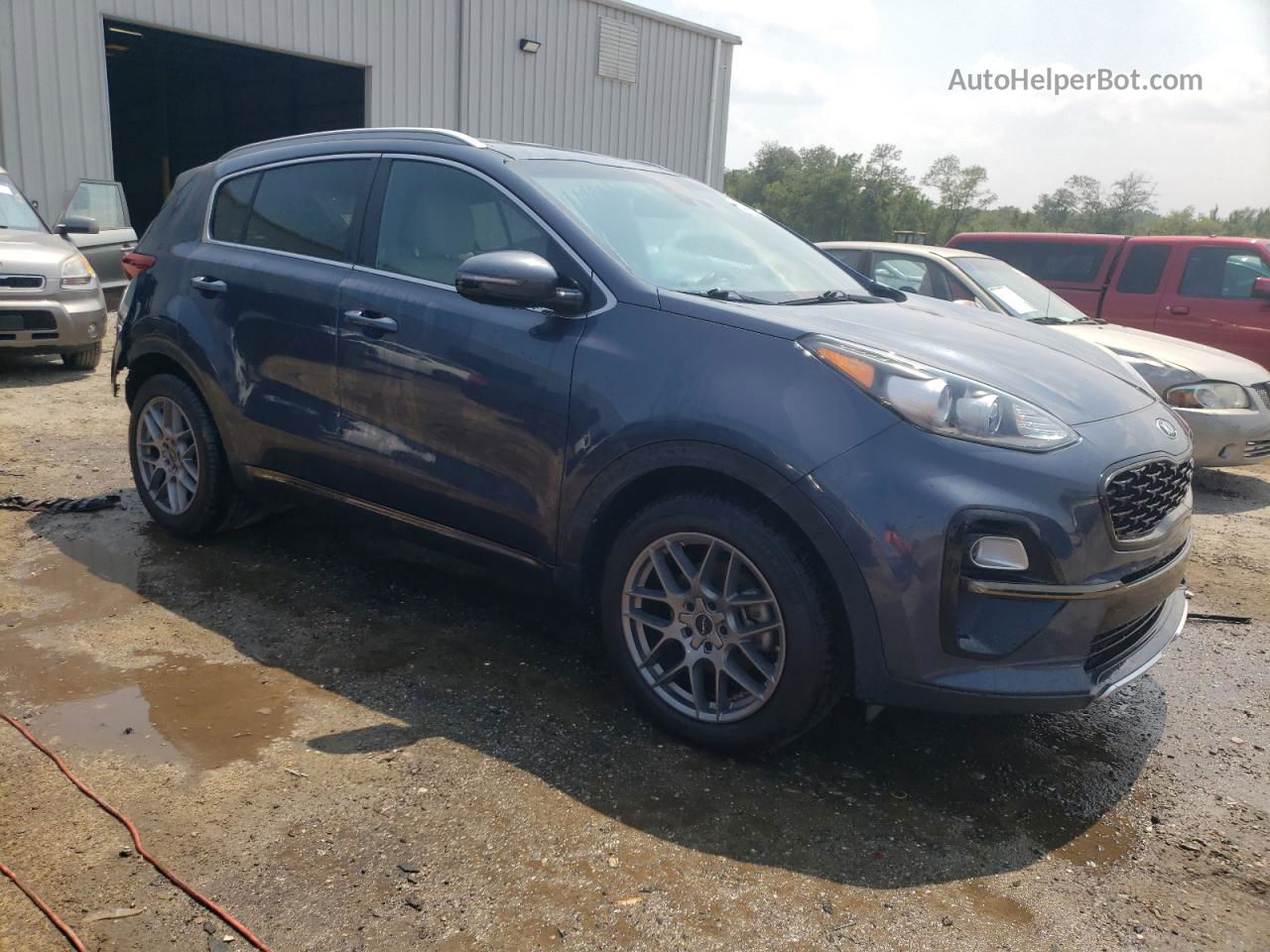 2020 Kia Sportage S Gray vin: KNDP63AC9L7666440