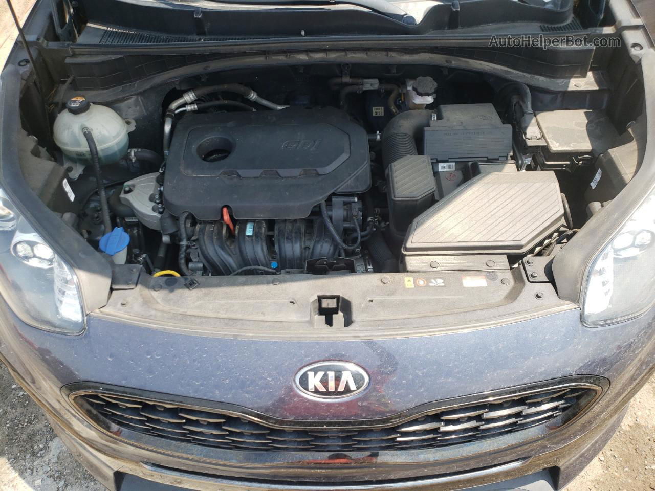 2020 Kia Sportage S Gray vin: KNDP63AC9L7666440