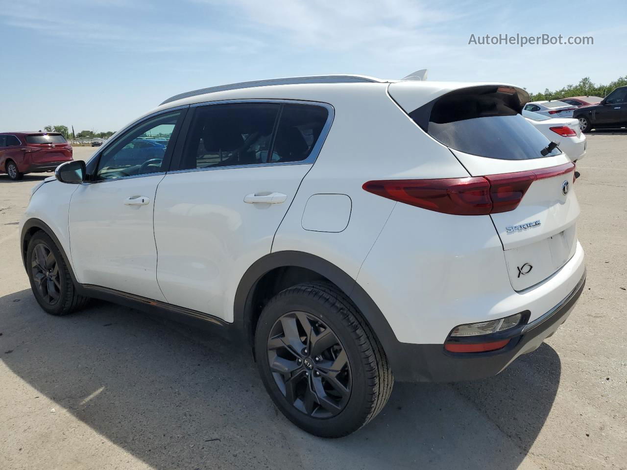 2020 Kia Sportage S White vin: KNDP63AC9L7668298