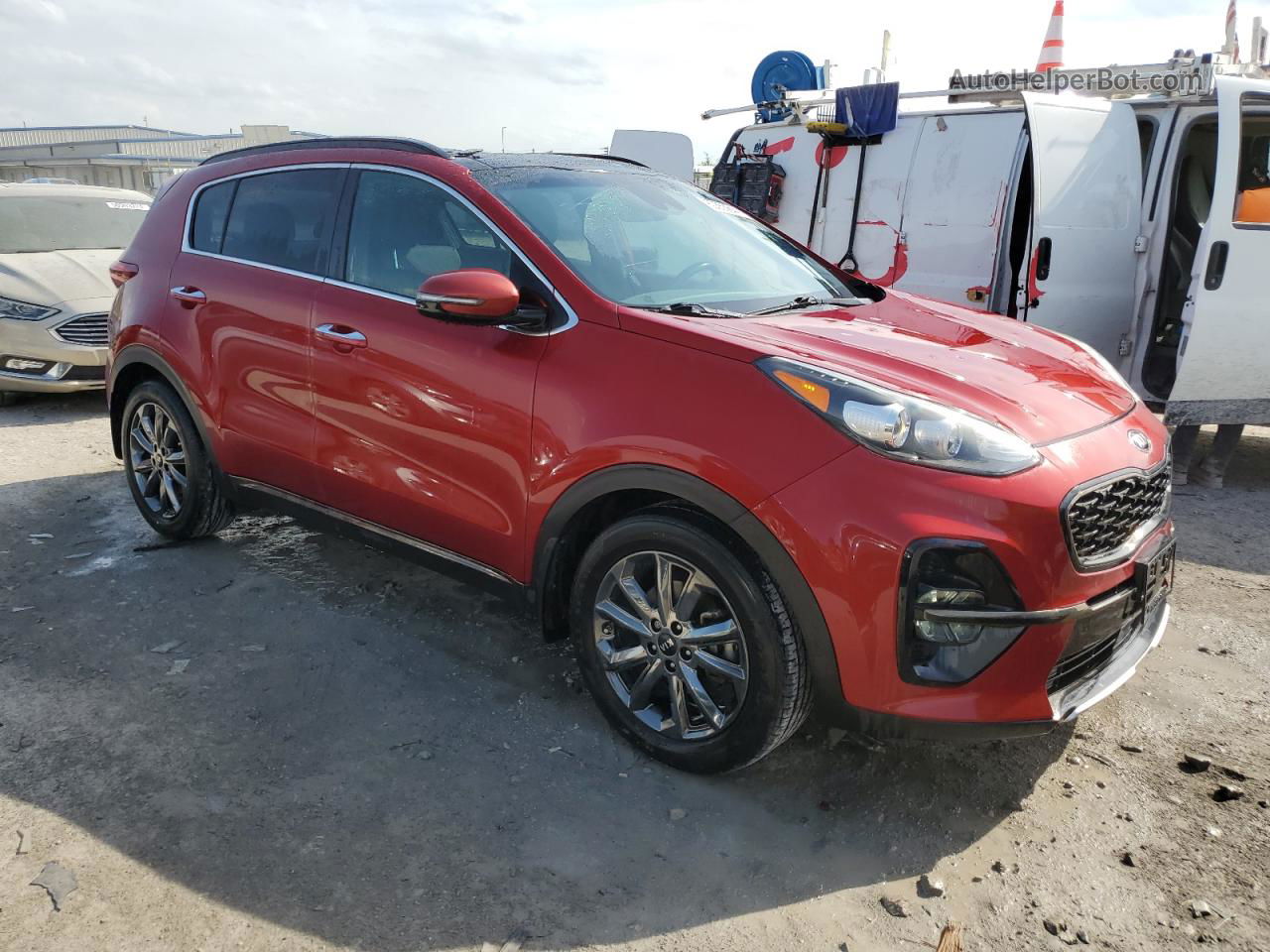 2020 Kia Sportage S Бордовый vin: KNDP63AC9L7675235