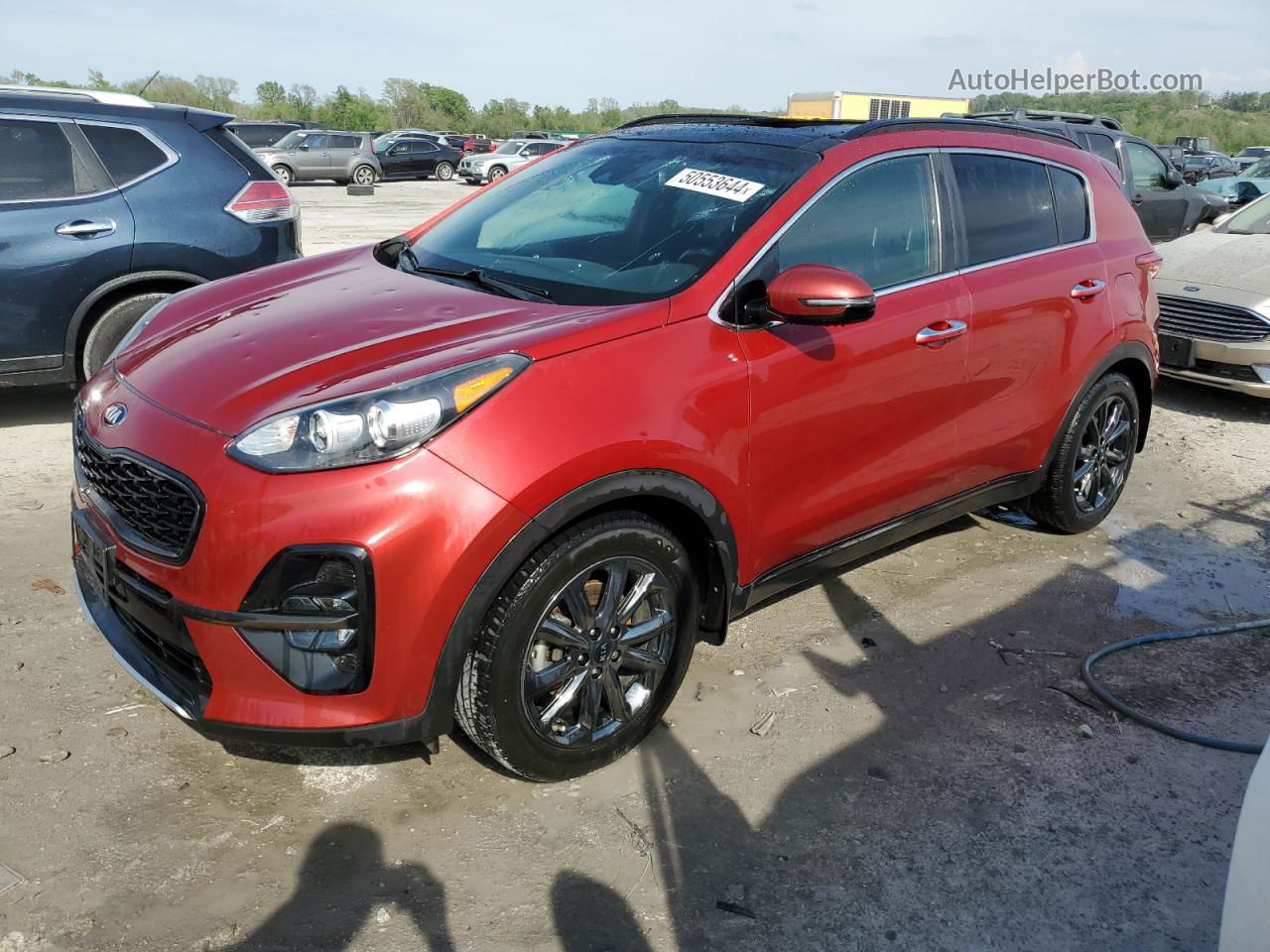 2020 Kia Sportage S Burgundy vin: KNDP63AC9L7675235