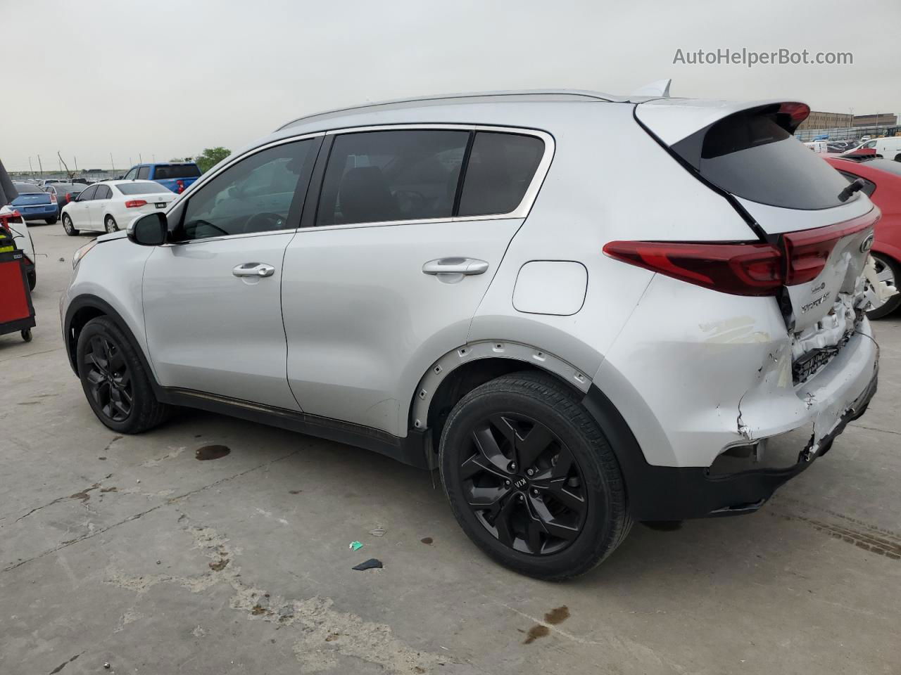 2020 Kia Sportage S Silver vin: KNDP63AC9L7712641