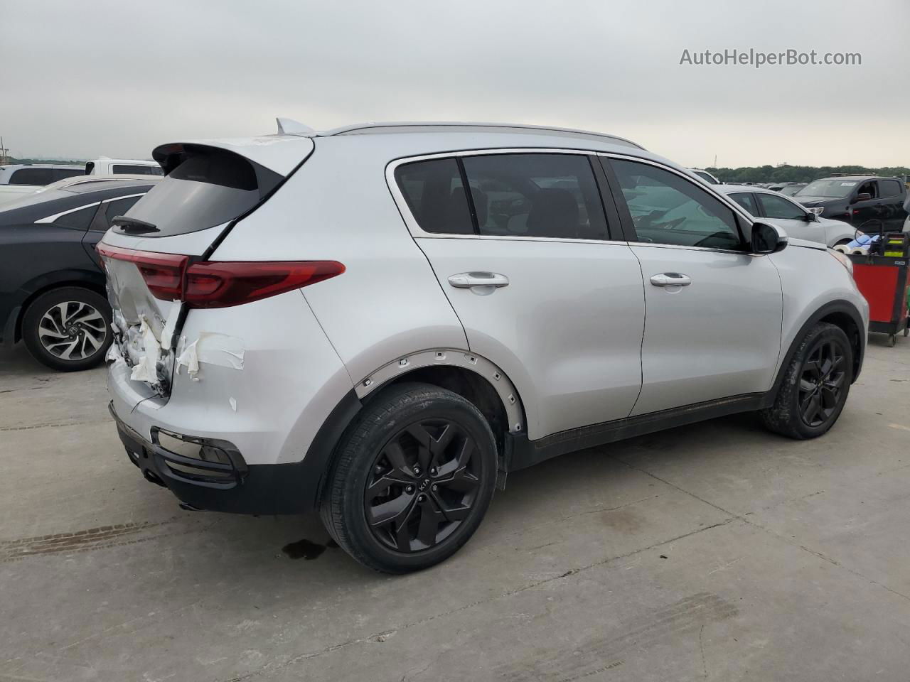 2020 Kia Sportage S Silver vin: KNDP63AC9L7712641