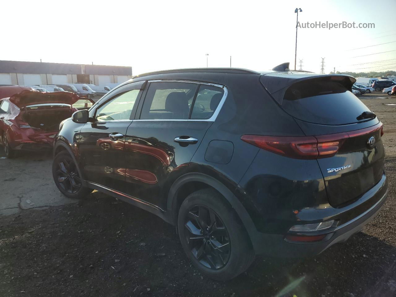 2020 Kia Sportage S Black vin: KNDP63AC9L7731934