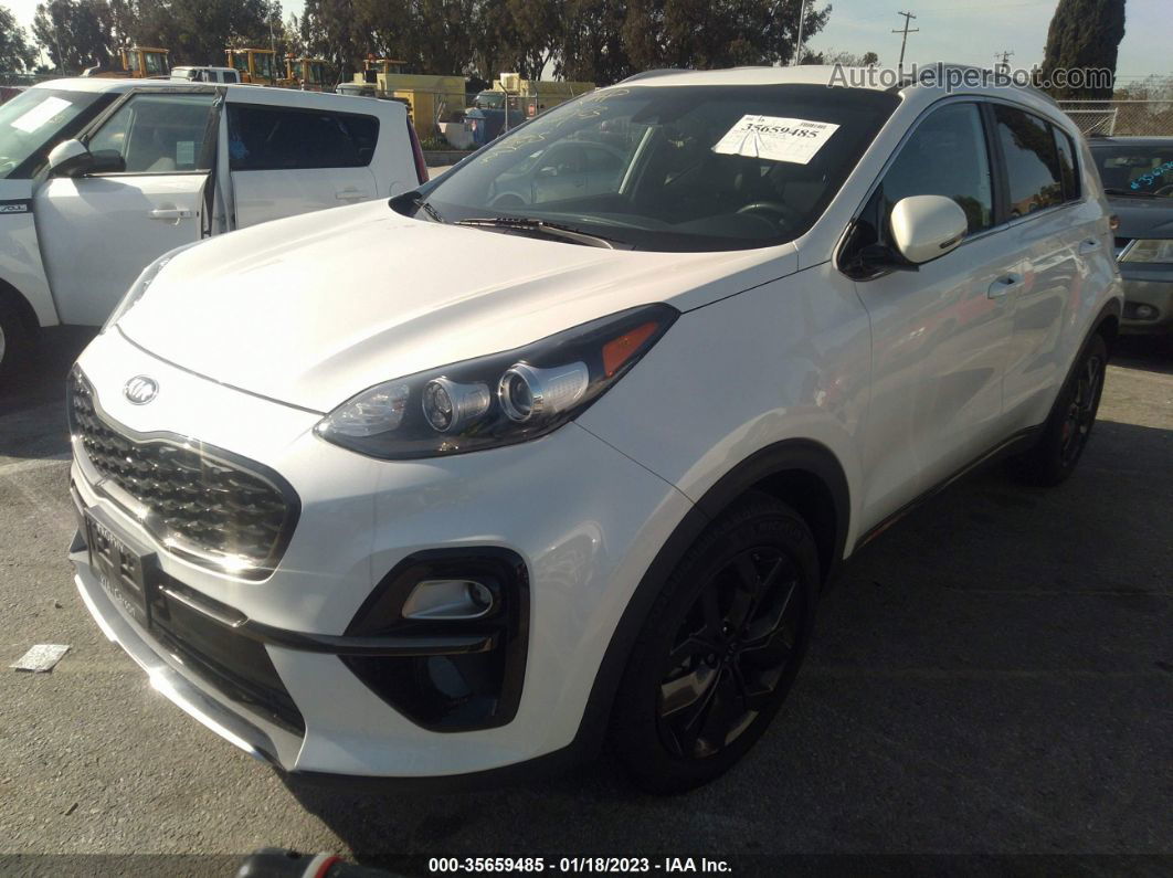 2020 Kia Sportage S White vin: KNDP63AC9L7778932