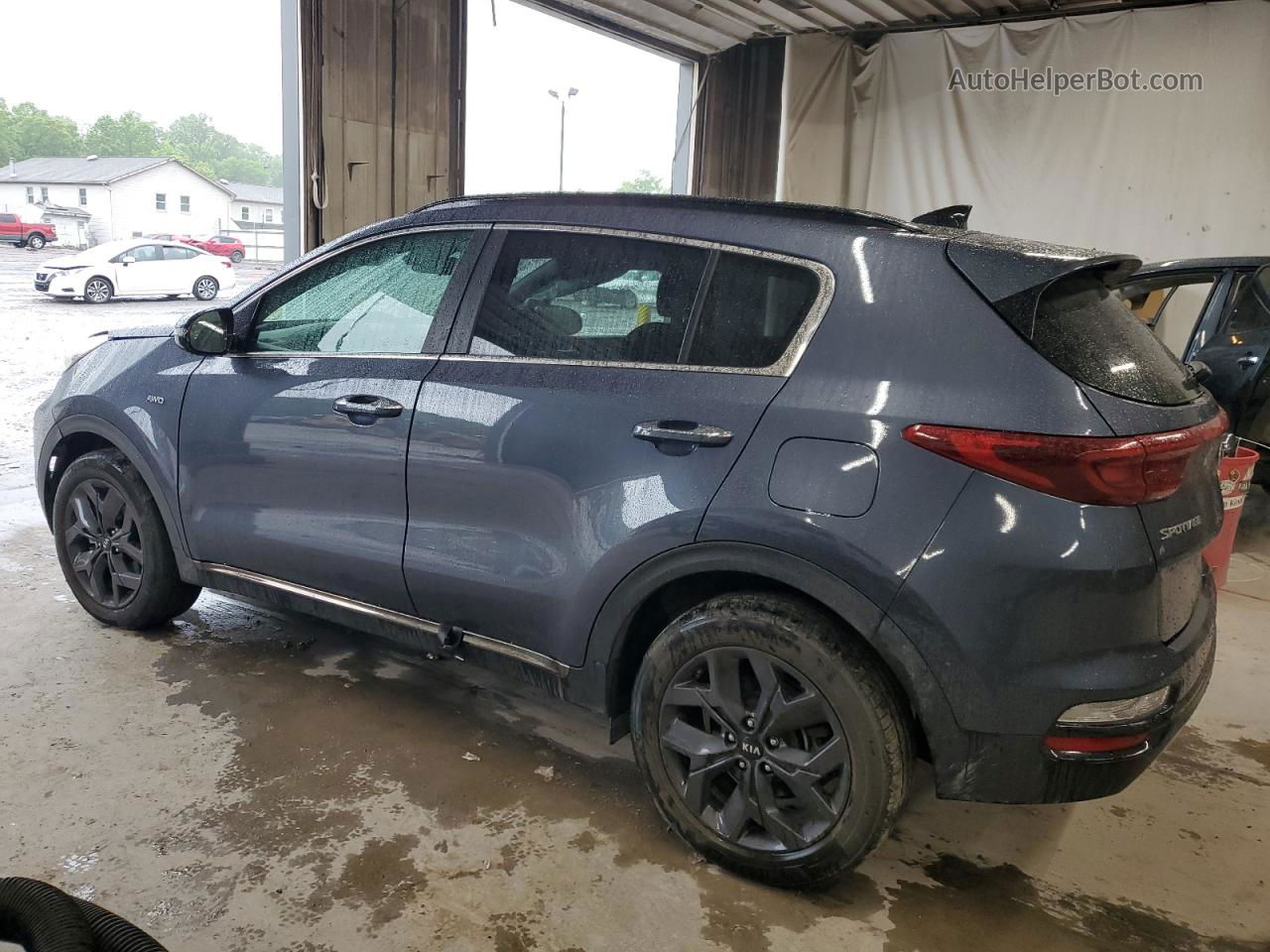 2020 Kia Sportage S Blue vin: KNDP6CAC0L7688293