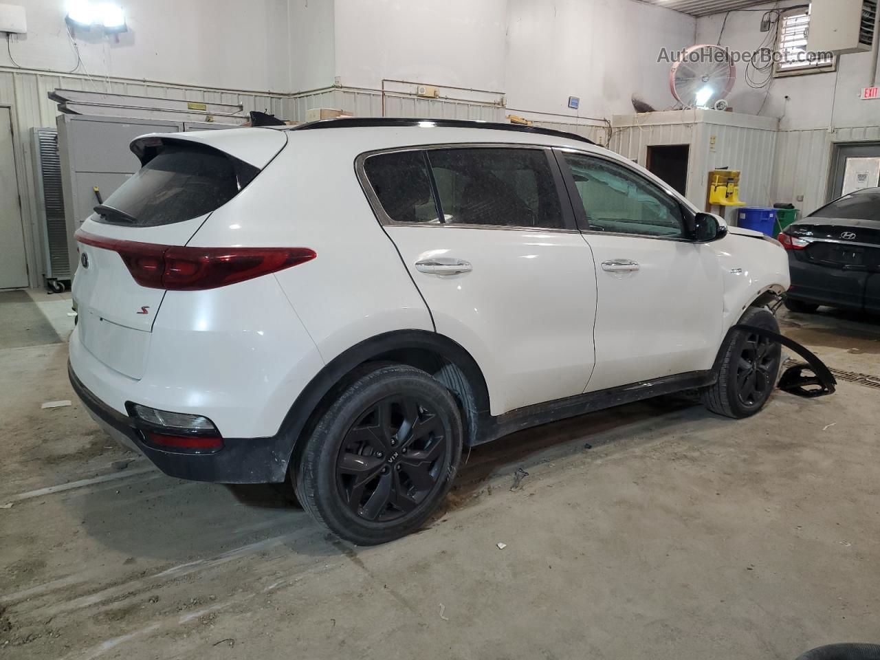 2020 Kia Sportage S White vin: KNDP6CAC0L7774767