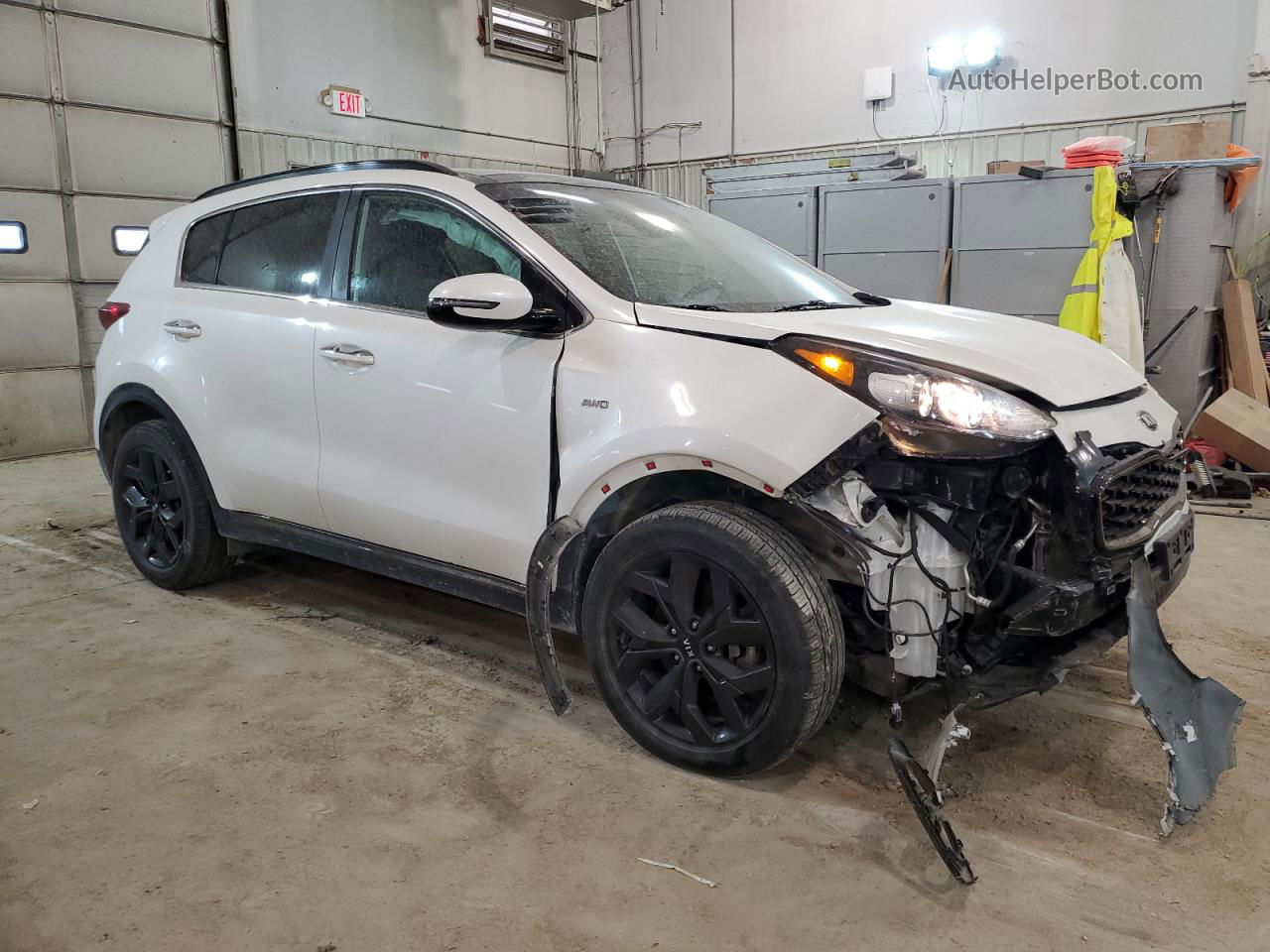 2020 Kia Sportage S White vin: KNDP6CAC0L7774767