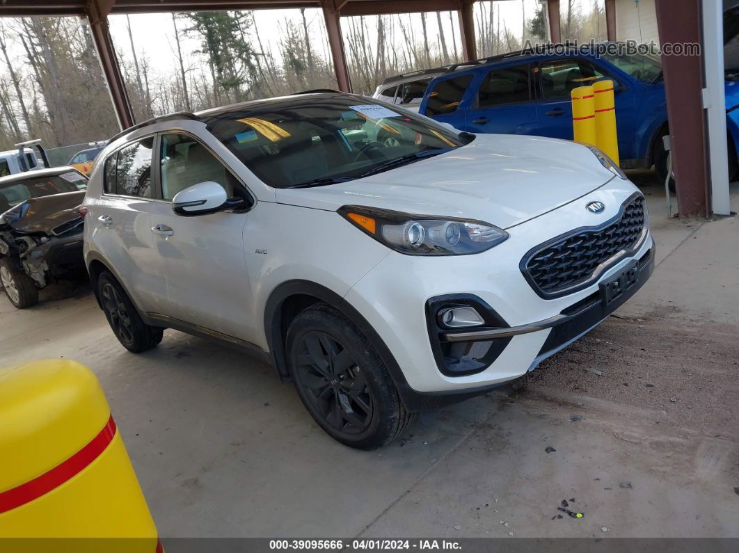 2020 Kia Sportage S White vin: KNDP6CAC1L7822812