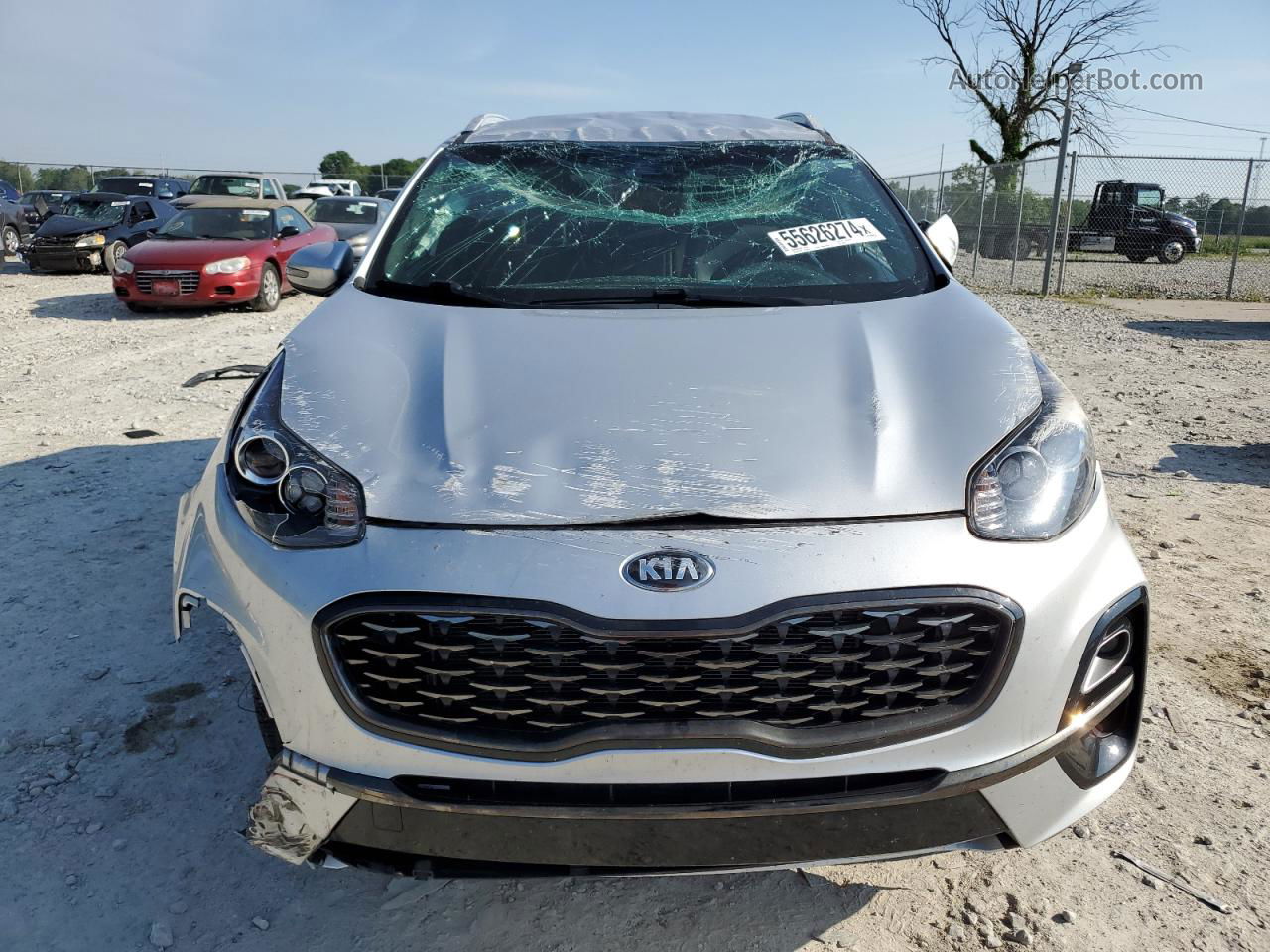 2020 Kia Sportage S Silver vin: KNDP6CAC2L7648006