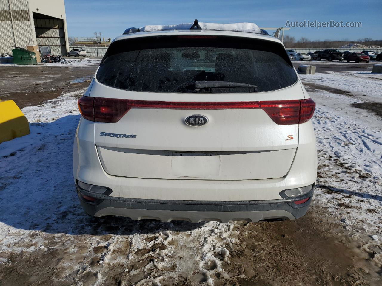 2020 Kia Sportage S White vin: KNDP6CAC2L7679790