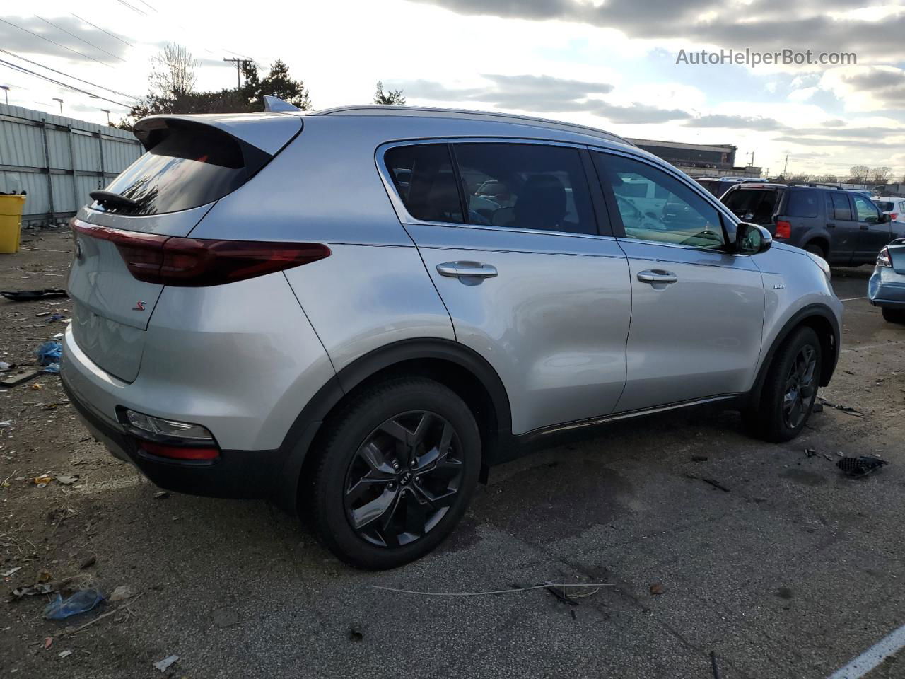 2020 Kia Sportage S Silver vin: KNDP6CAC2L7713713