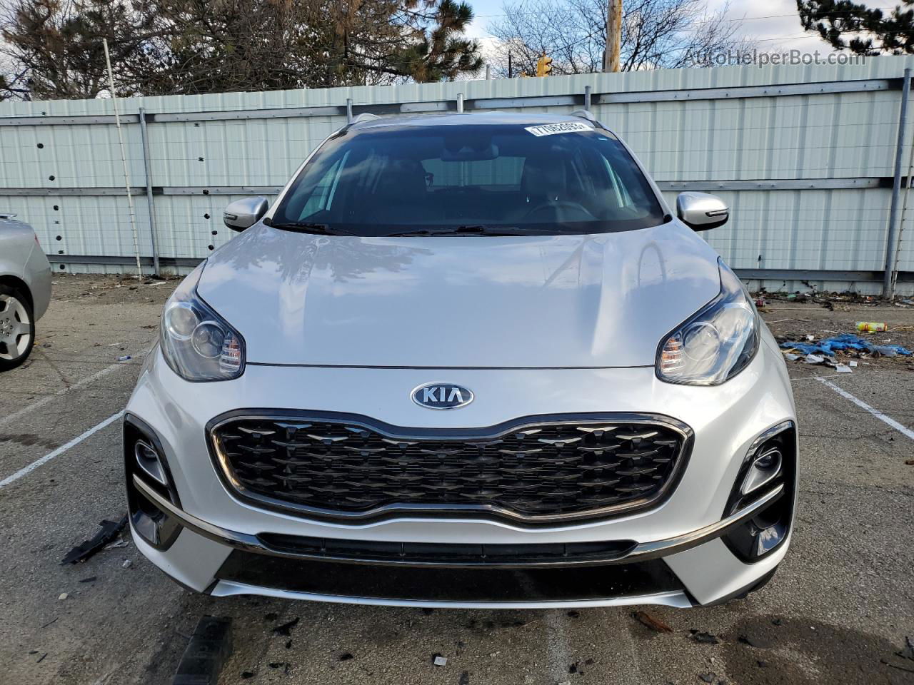 2020 Kia Sportage S Silver vin: KNDP6CAC2L7713713