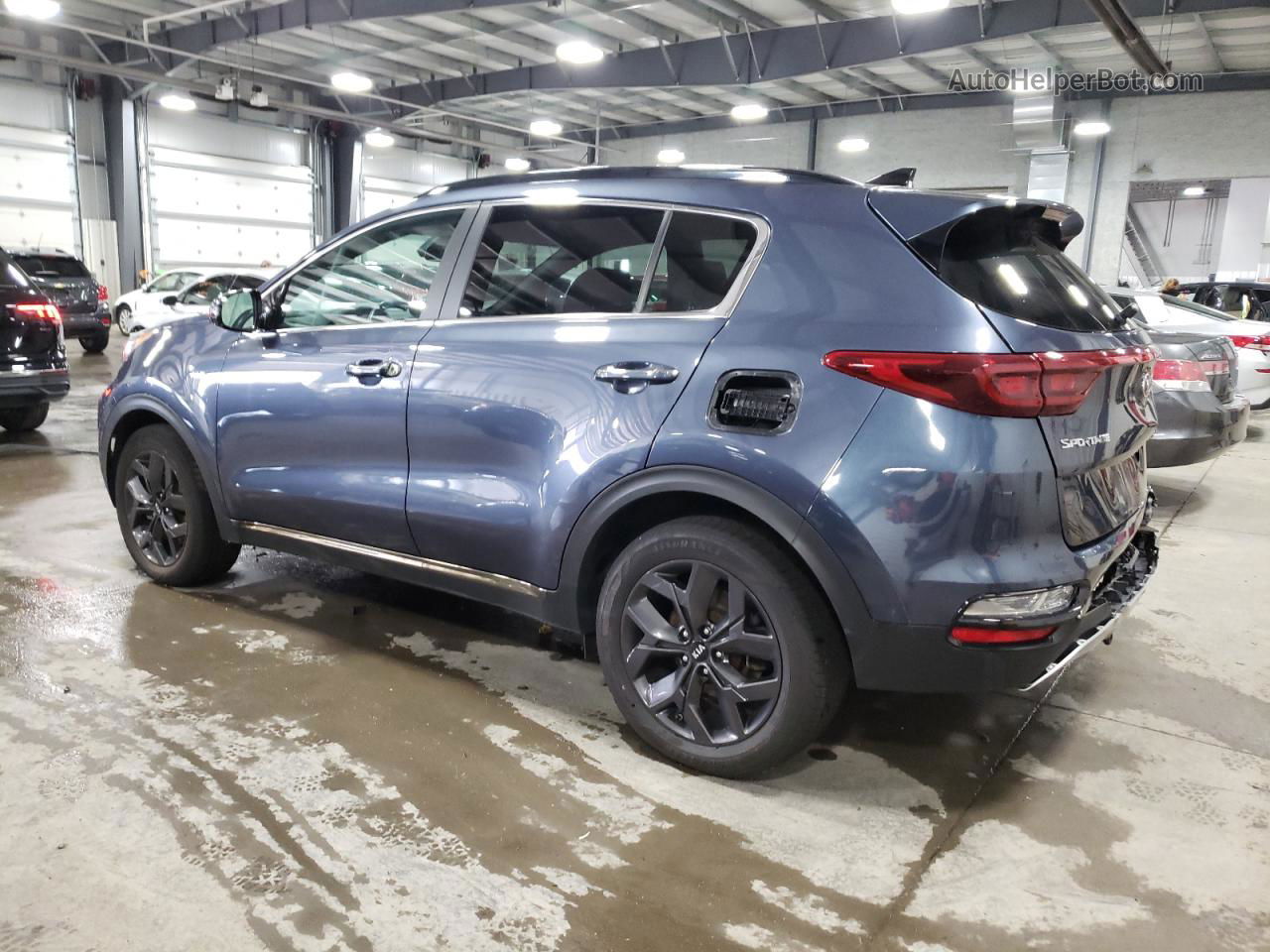 2020 Kia Sportage S Blue vin: KNDP6CAC3L7665252