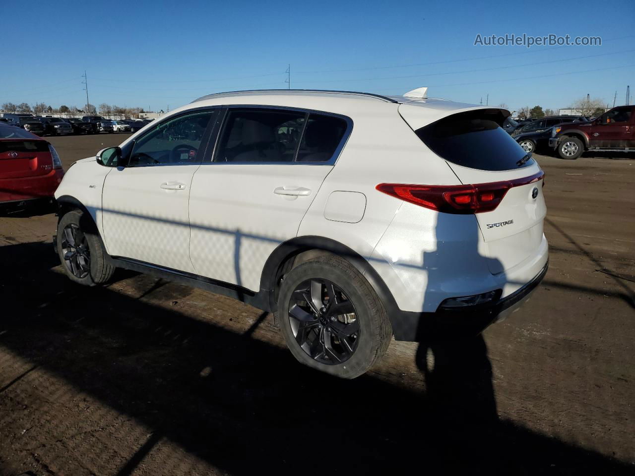 2020 Kia Sportage S White vin: KNDP6CAC3L7794673