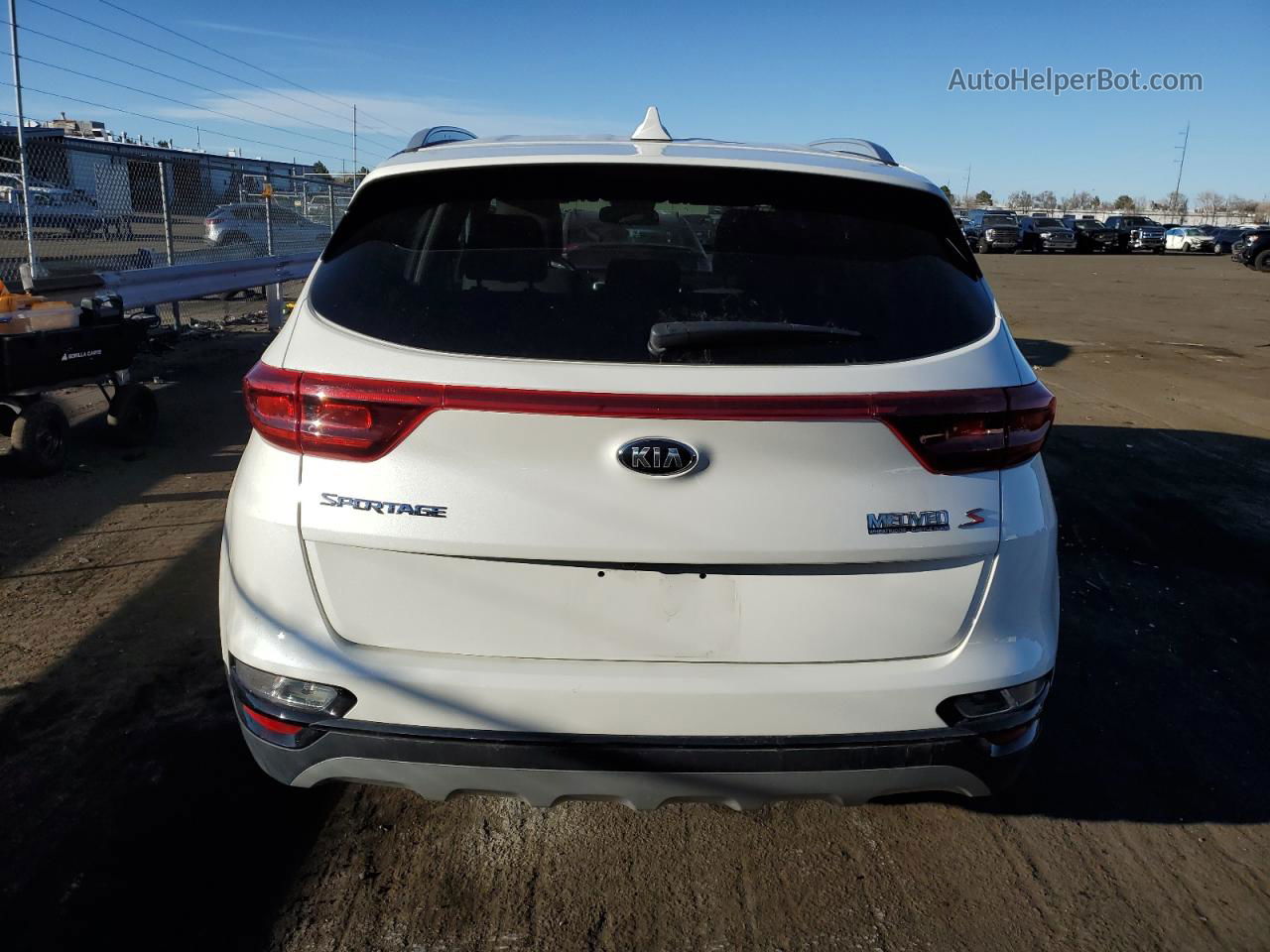 2020 Kia Sportage S Белый vin: KNDP6CAC3L7794673